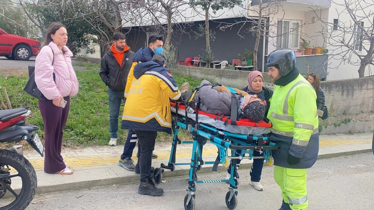 Motosiklet kazası: 1 yaralı