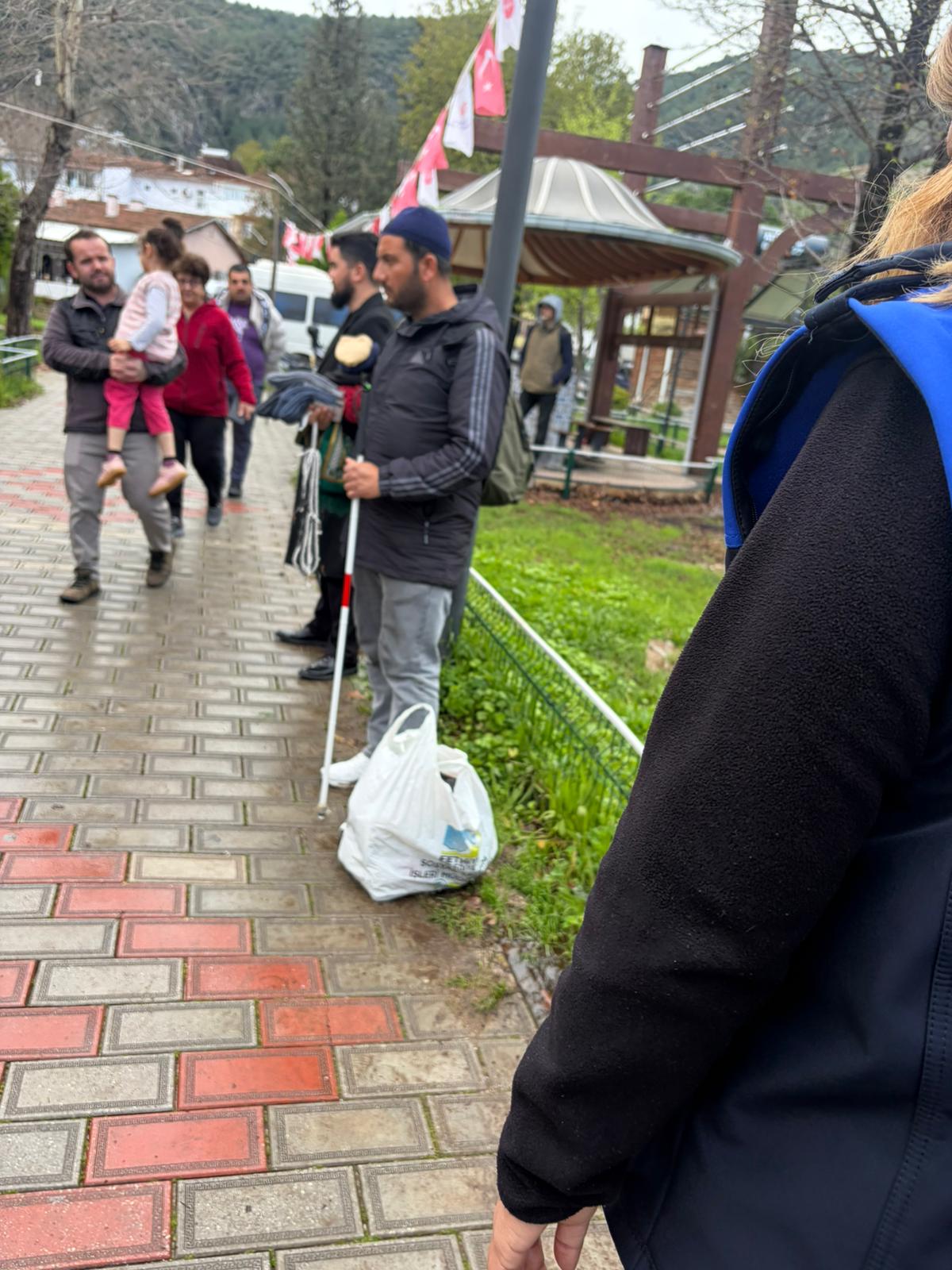 Dilenci değil, % 85 görme engelli olduğu ortaya çıktı