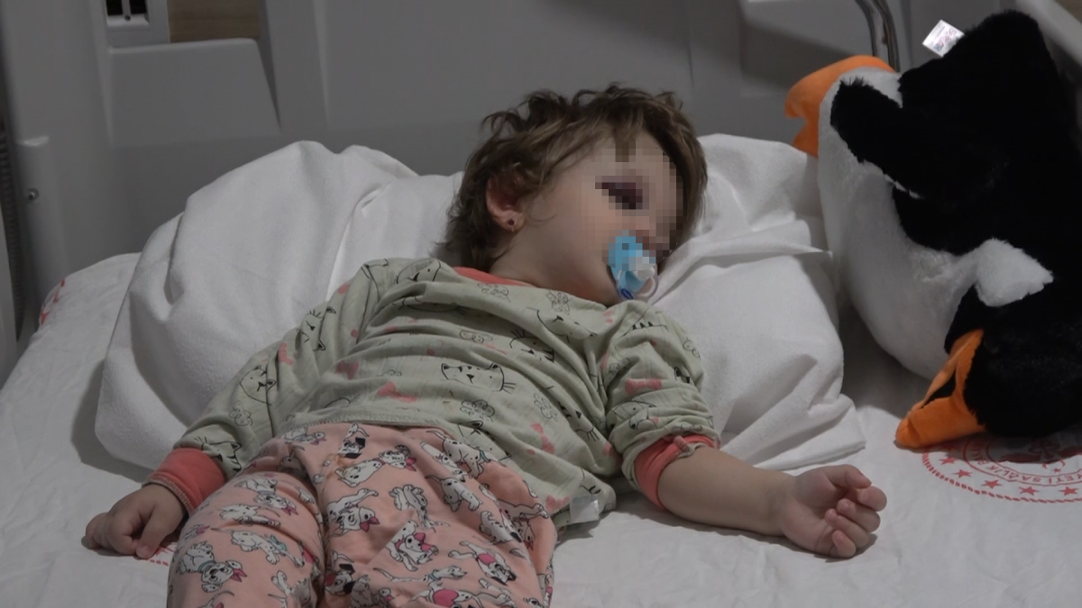 Gürültü kavgasında 14 aylık bebek hastanelik oldu