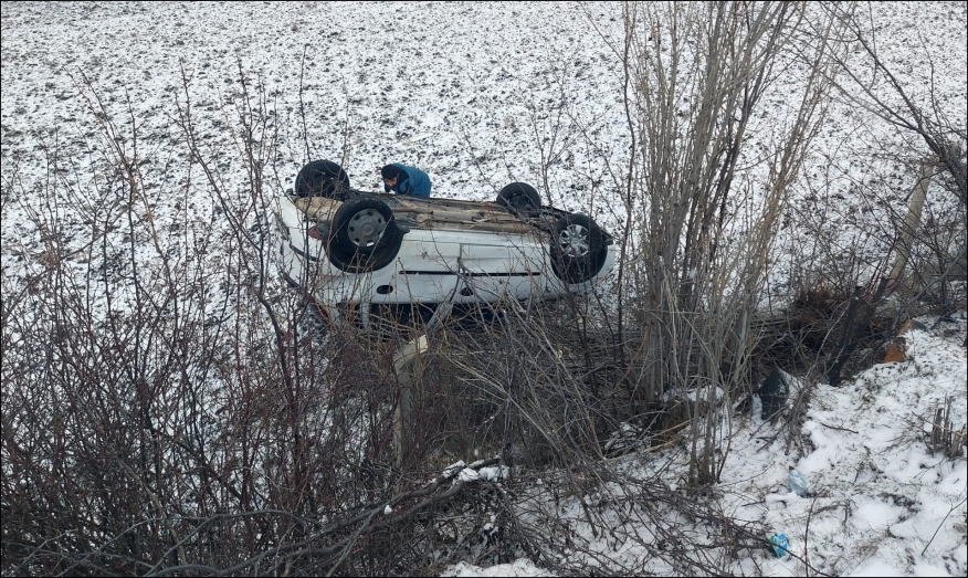 Takla atarak durdu 1 yaralı