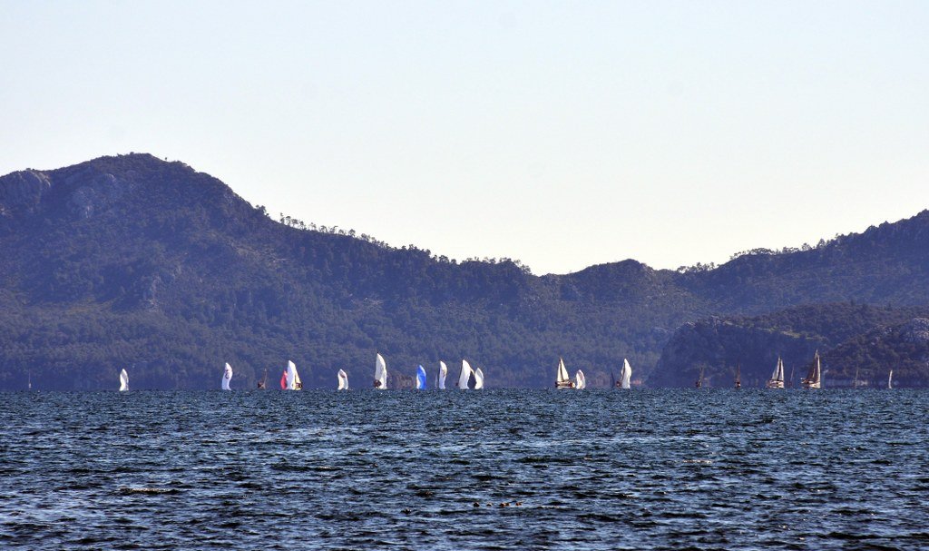 Marmaris MIYC Kış Trofesi Yat Yarışları'nın 3. ayağı başladı