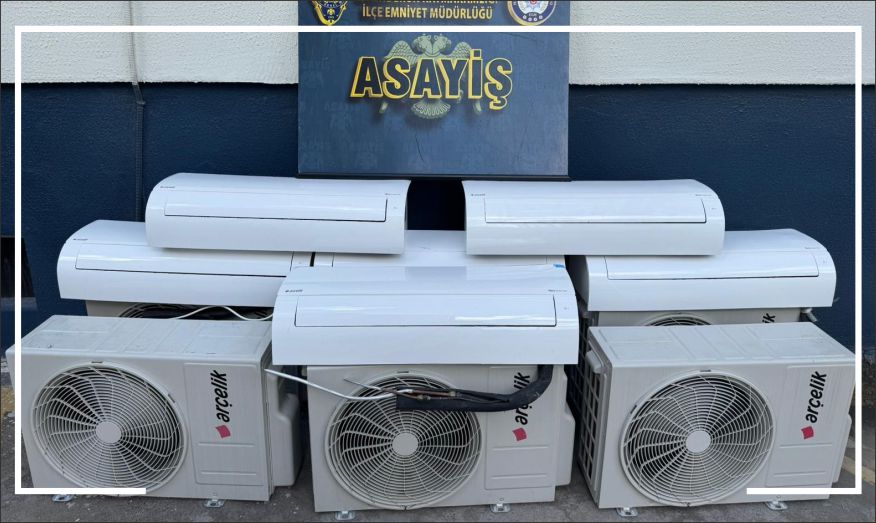 Depremzedelerden çaldıkları klimaları satan 2 şahıs yakayı ele verdi