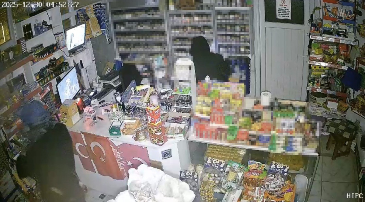 Çalıntı araçla geldiler, marketi soydular: 1 şüpheli tutuklandı