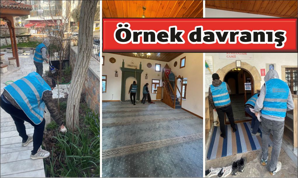 Muğla’da denetimli serbestlik yükümlülerinden örnek davranış