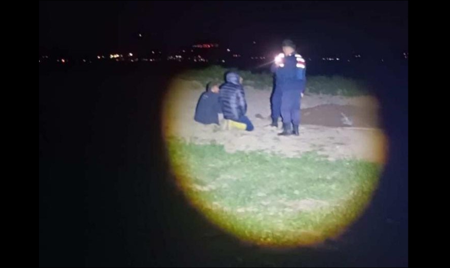  Türbede kaçak kazı yapan 7 şahıs suçüstü yakalandı