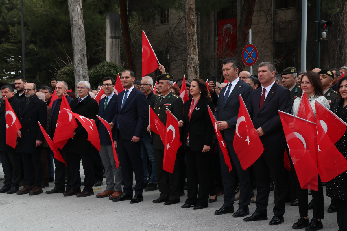 Atatürk'ün Burdur'a gelişinin 96. yıl dönümü kutlandı
