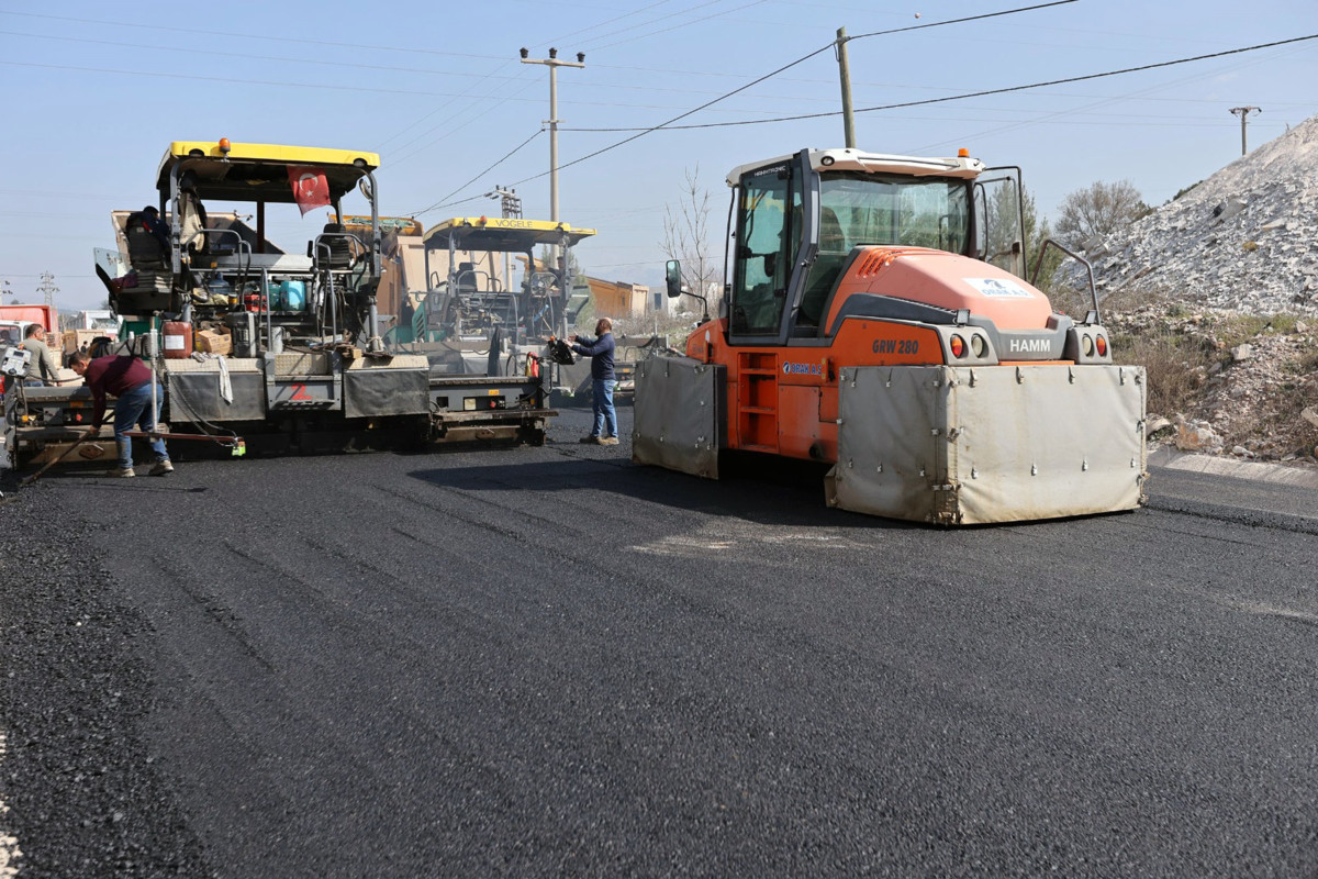 Menteşe Salihpaşalar-Kafaca bağlantı yolu yenilendi