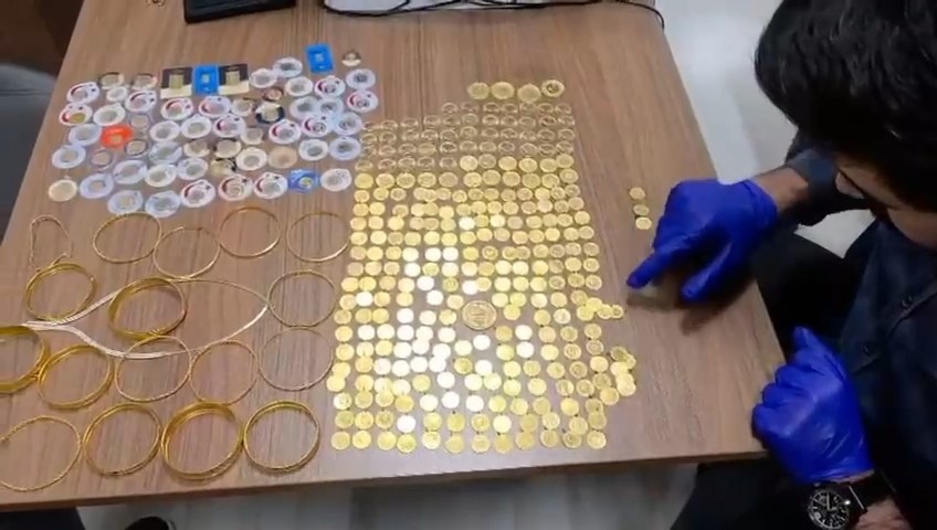 Sahte polis altın dolu çantayla kaçarken yakalandı