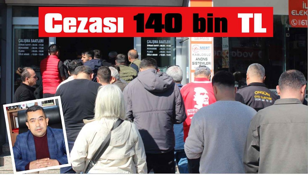 Fethiye’de de “APP” plaka kuyruğu başladı