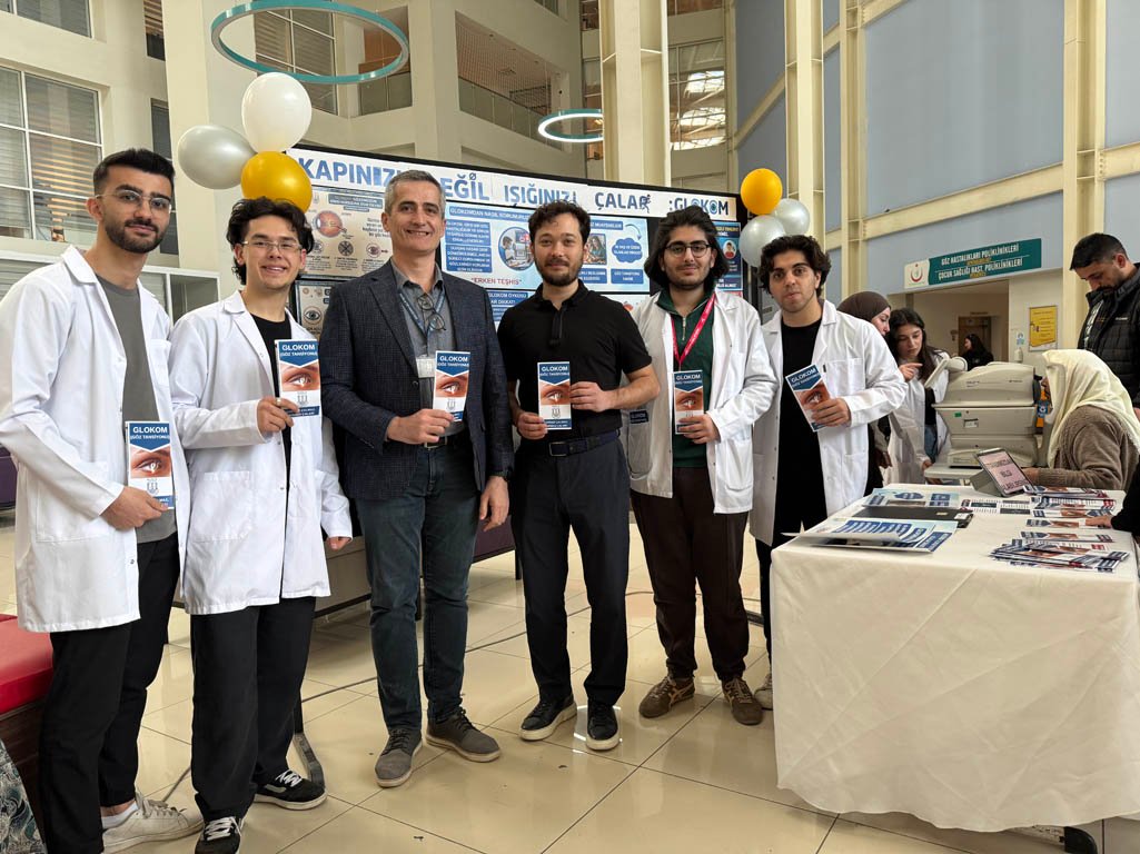 MEAH’da Glokom Haftası’nda farkındalık standı kuruldu