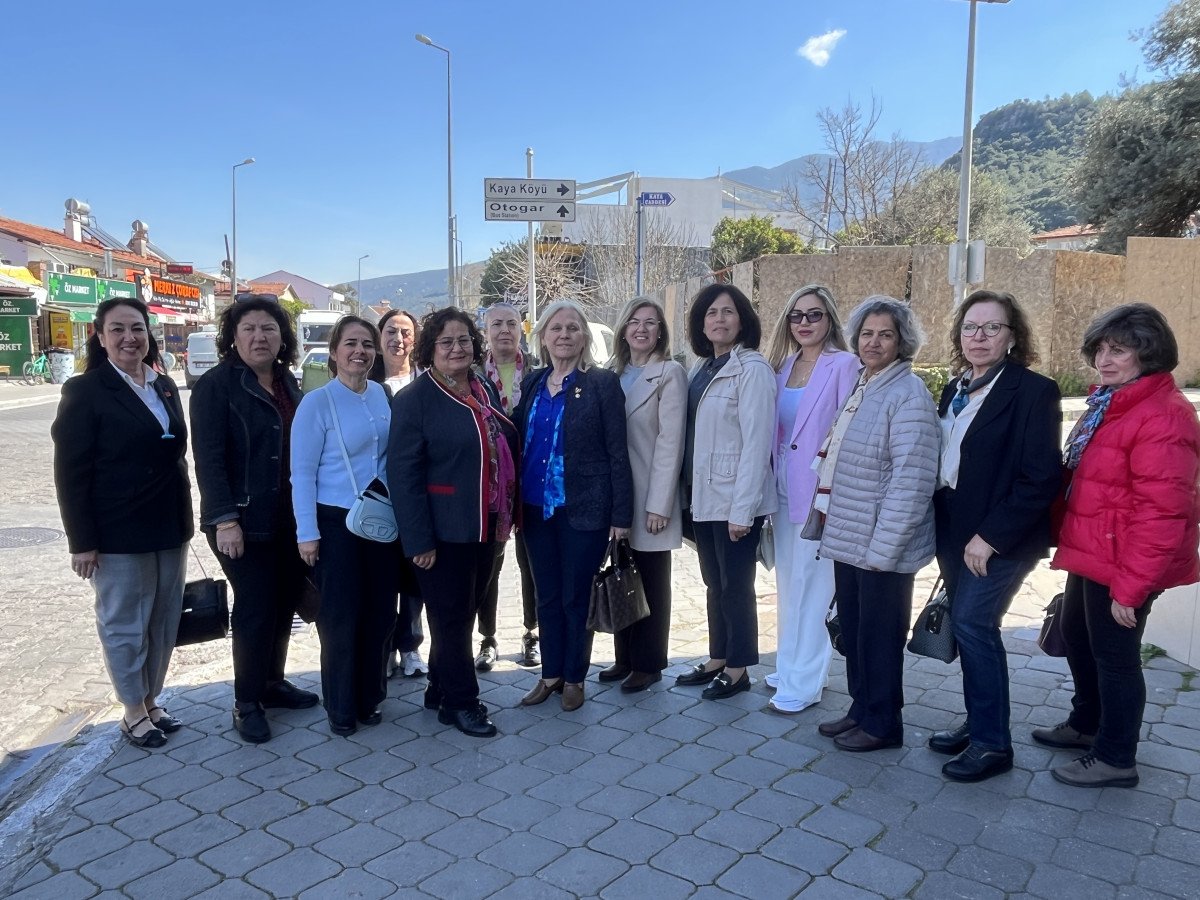 CHP Muğla Kadın Kolları’ndan Fethiye’ye ziyaret