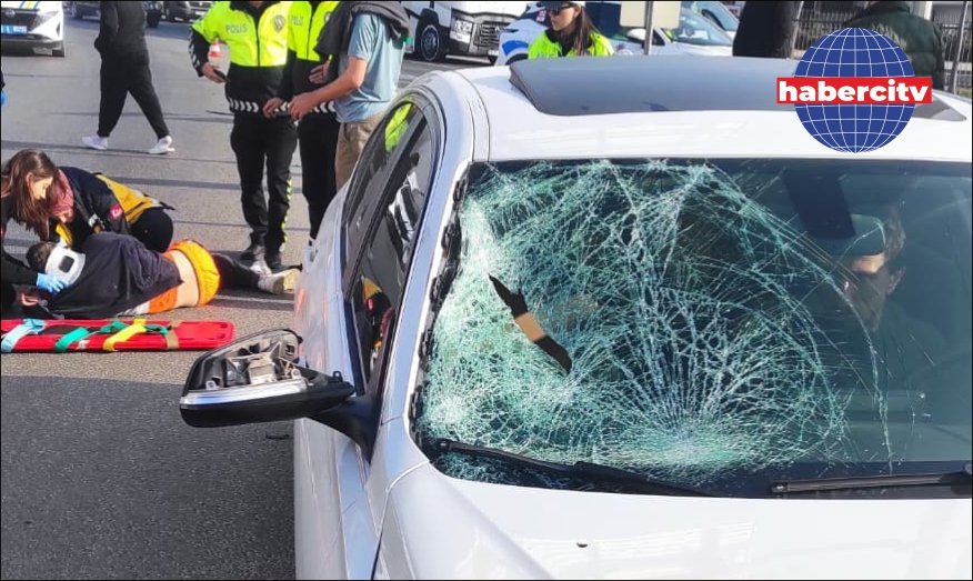 Otomobilin çarptığı yaya ağır yaralandı