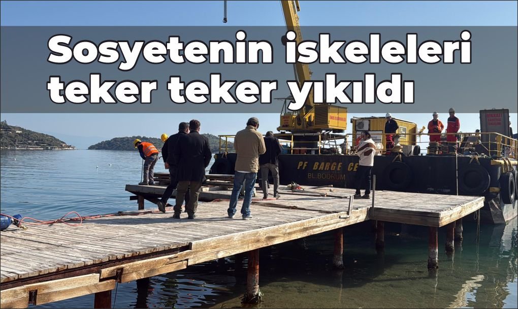  Türkbükü sahilinde büyük temizlik