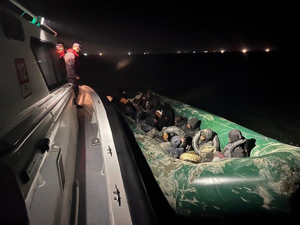 18 düzensiz göçmen yakalandı