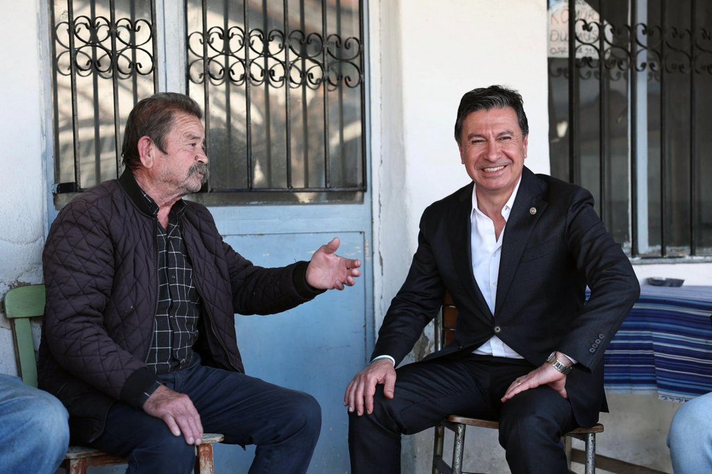 Başkan Aras Bafa’da halkla buluştu