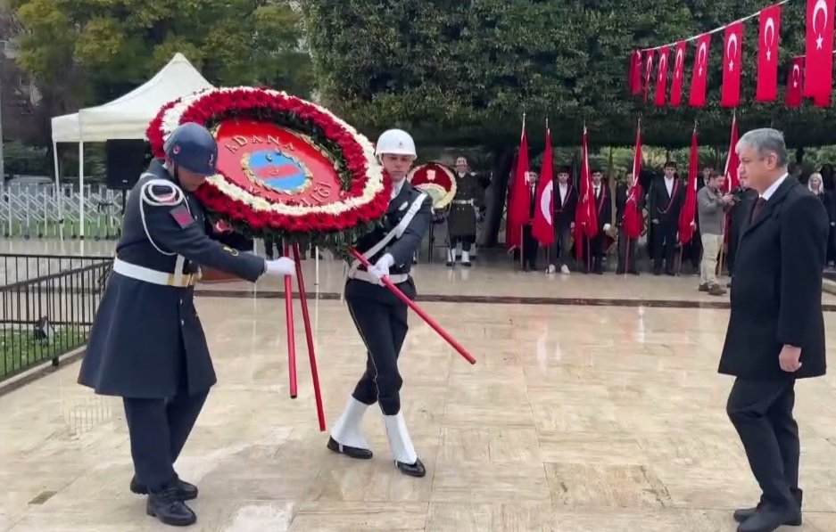 Gazi Mustafa Kemal Atatürk'ün Adana'ya gelişinin 103. yıl dönümü kutlandı