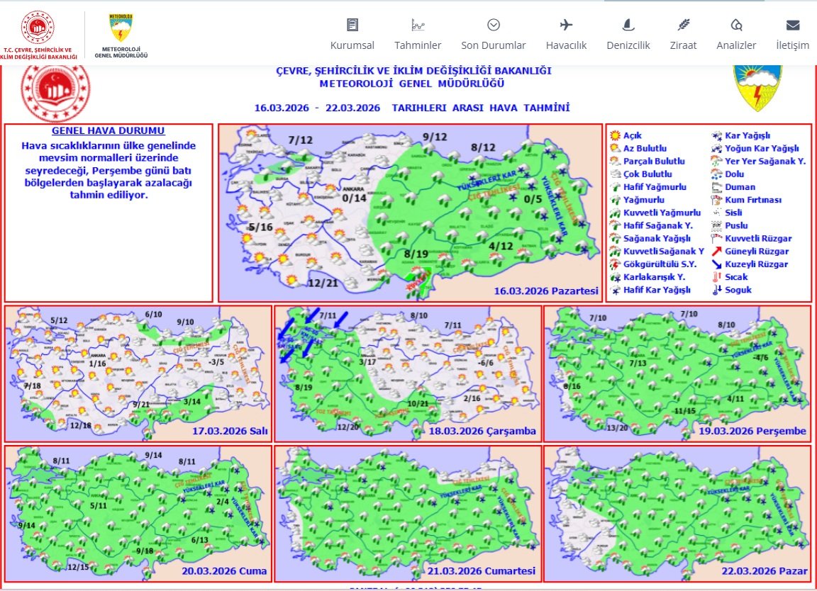 Sıcaklık azalacak, yağış geri geliyor