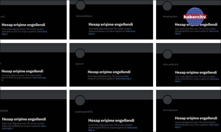 Türkiye’yi hedef alan 21 sosyal medya hesabına daha erişim engeli
