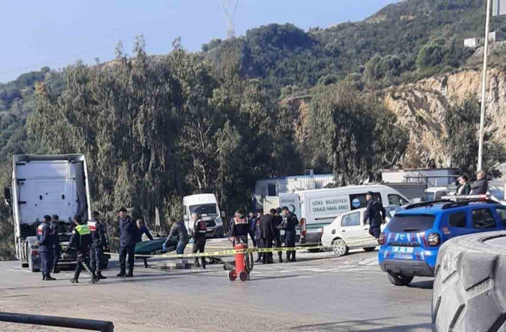 Maden ocağında tırın altında kalan kadın hayatını kaybetti