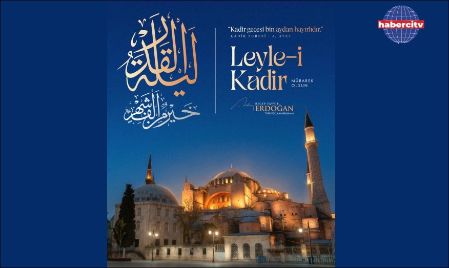 Cumhurbaşkanı Erdoğan’dan Kadir Gecesi paylaşımı