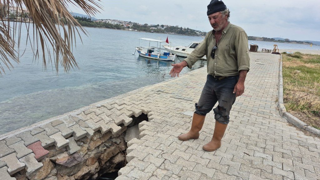 Datçalı balıkçıdan belediyeye tepki