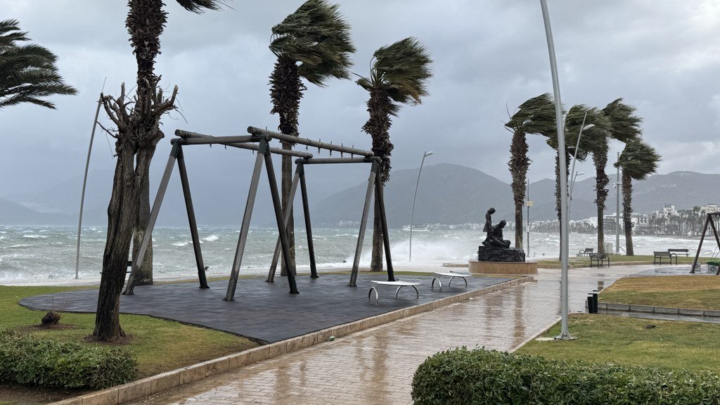 Bodrum-Kaş arası fırtına bekleniyor