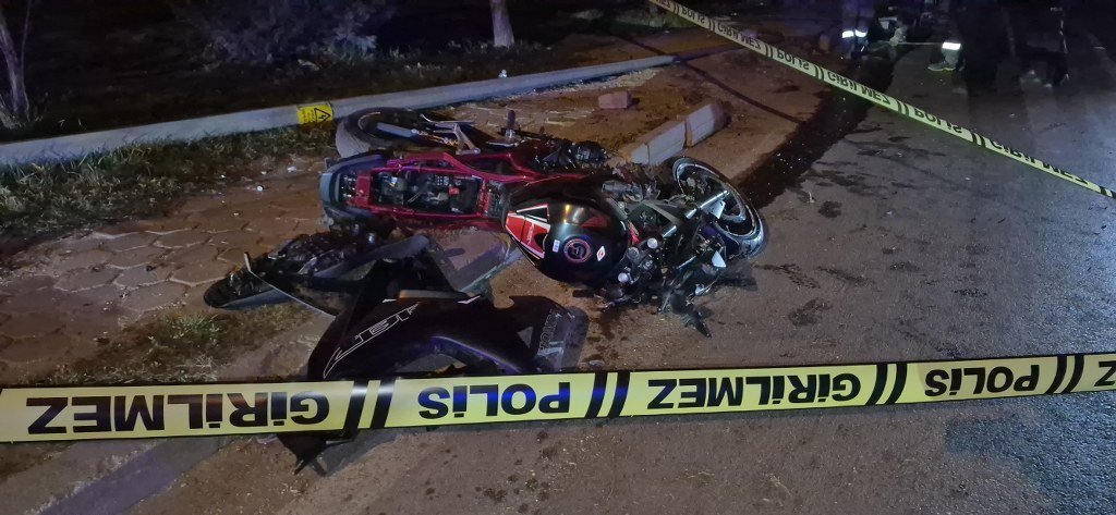 Bir aylık evli genç motosiklet kazasında öldü