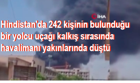 242 kişinin bulunduğu yolcu uçağı düştü
