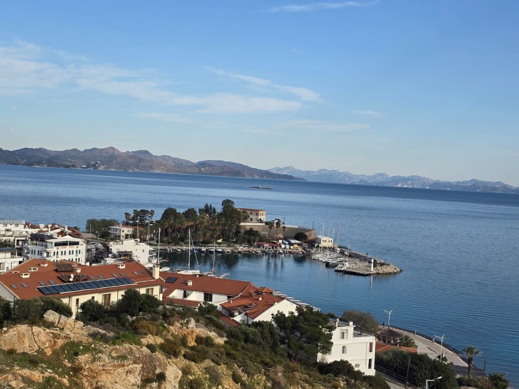 Datça, geçen yıl en sıcak ayı Temmuz'da yaşadı