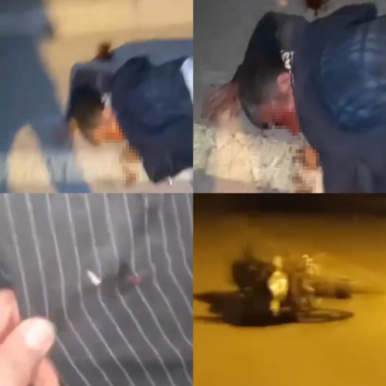 Dövüp bıçakladı, yaralıyı videoya çekip yaptıklarını anlattı