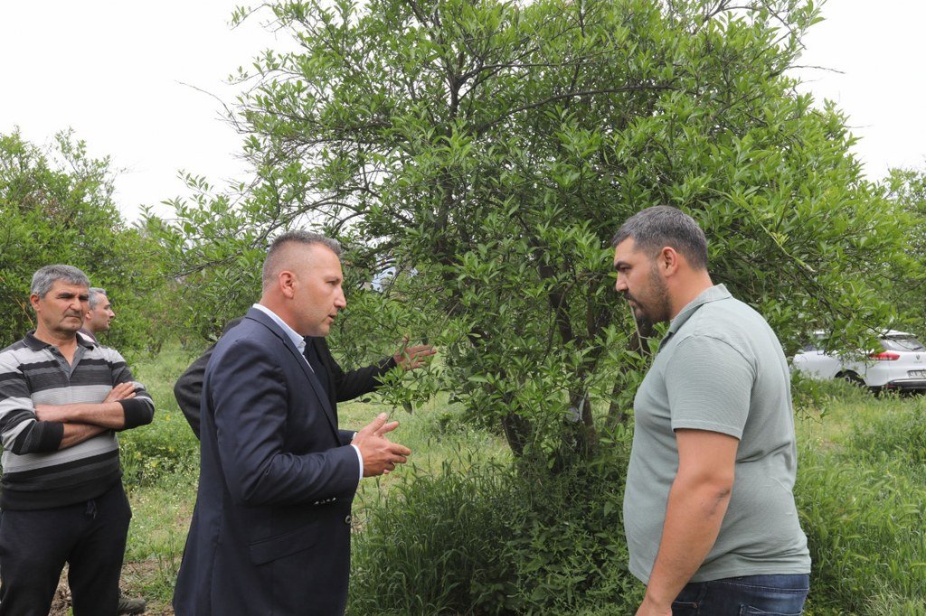 Zirai donun yaraları Büyükşehir’in desteğiyle sarıldı