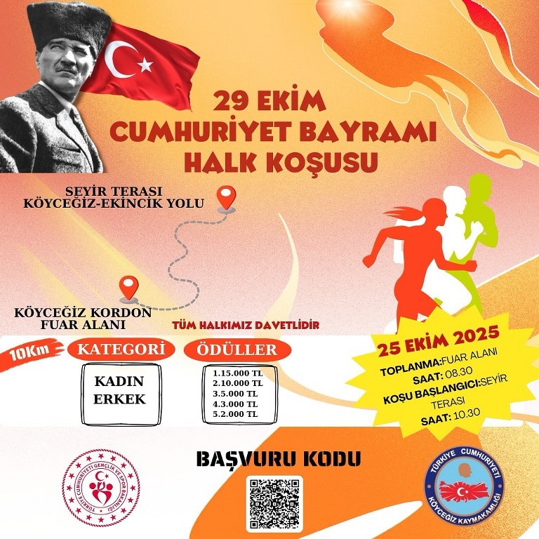 Köyceğiz’de halk koşusu yapılacak