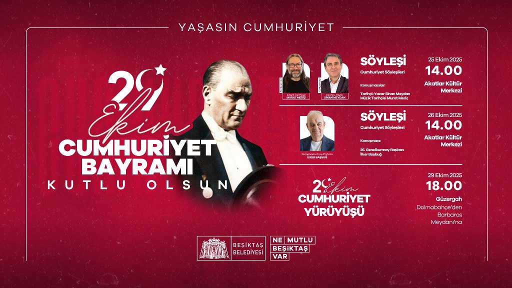 29 Ekim coşkusu Beşiktaş’ta yaşanacak