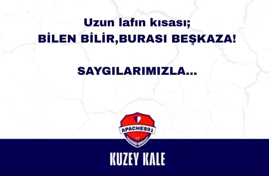 Fethiyespor taraftarı Apaçiler'den sert tepki