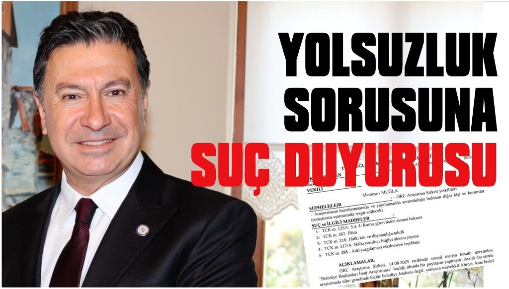 Başkan Aras, ORC'yi Başsavcılığa şikayet etti