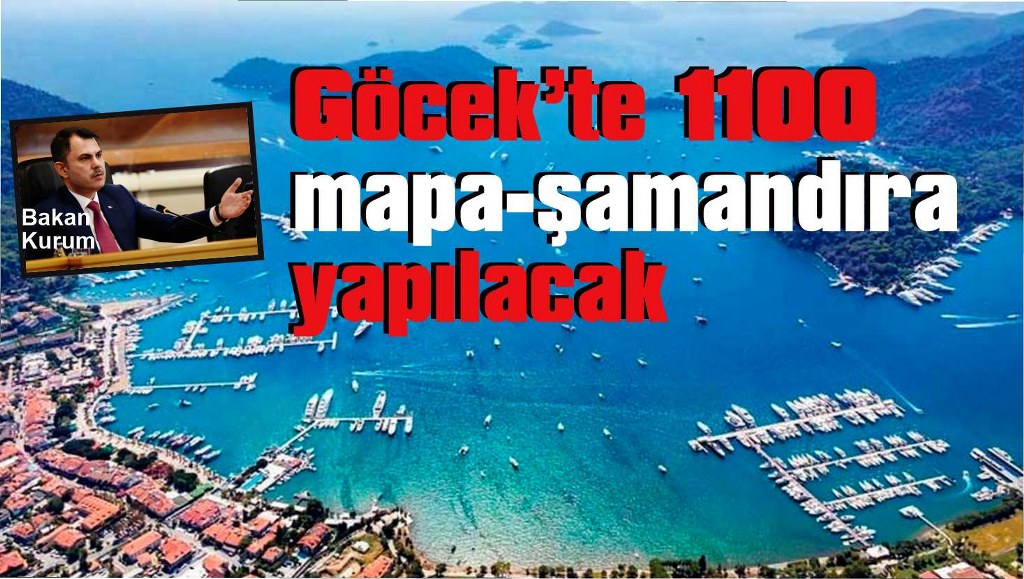 Bakan Kurum’dan mapa-şamandıra açıklaması