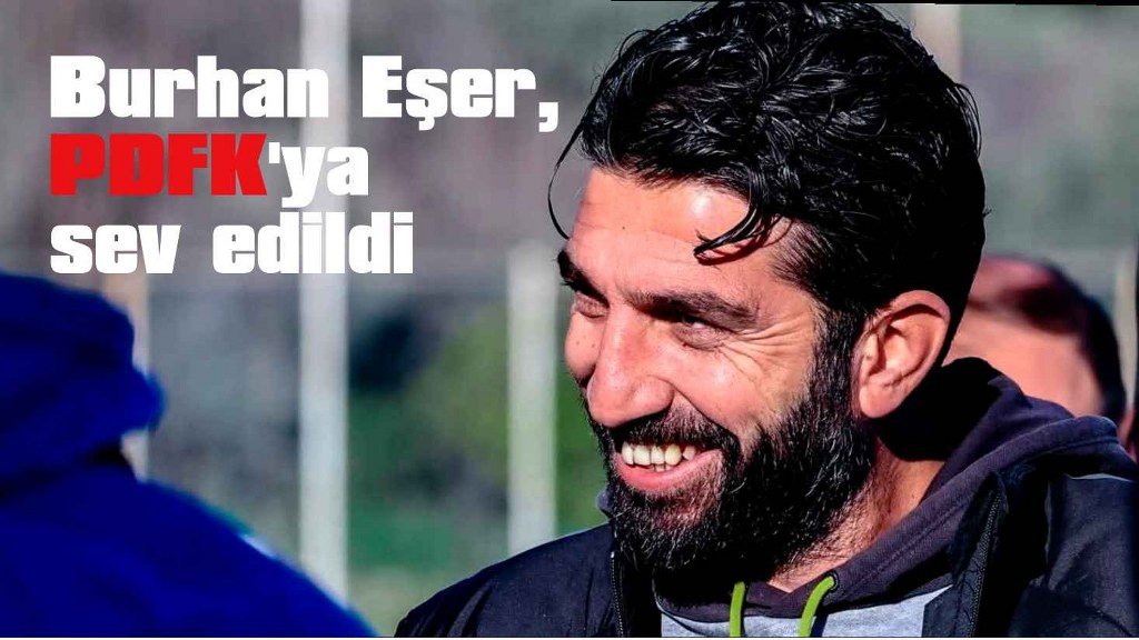 Bodrum FK Teknik Direktörü Eşer, PDFK'ya sev edildi