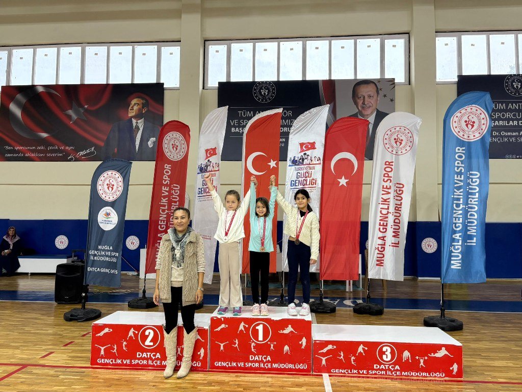 Datça'da 27 Aralık Büyük Atatürk Yol Koşusu tamamlandı