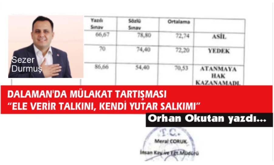 Başkanın yakınlarına mülakatta iltimas iddiası