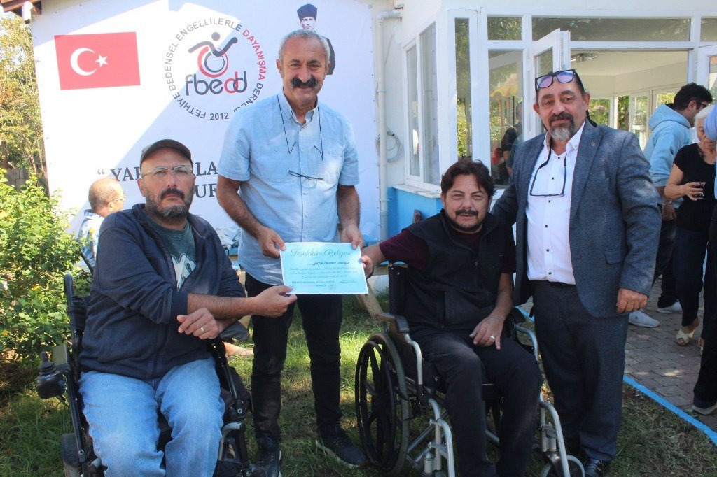 Fethiye Bedensel Engelliler’den anlamlı etkinlik