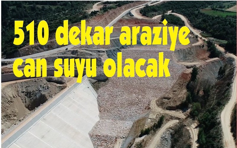 Girme Barajı tamamlandı