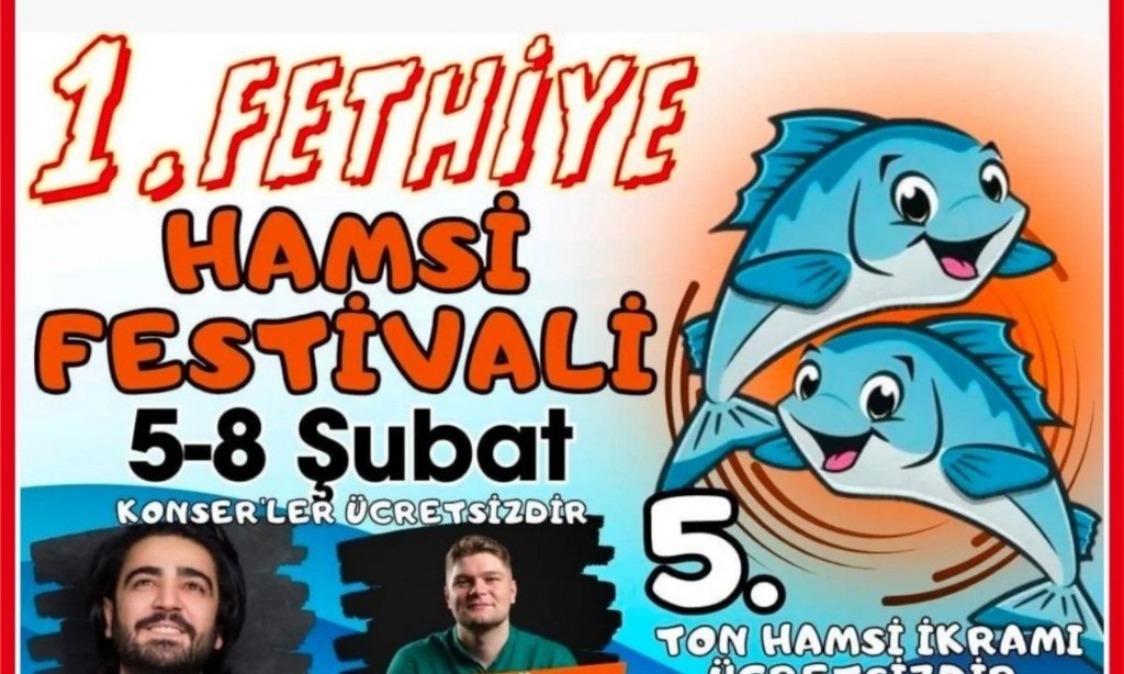 Fethiye’de Hamsi Festivali yapılacak