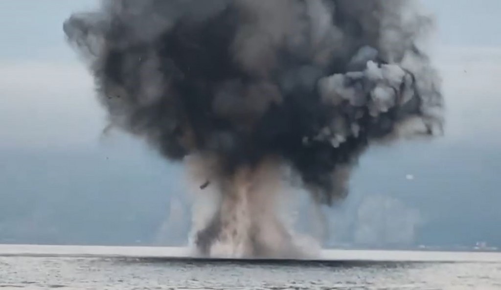 Patlayıcı olduğu değerlendirilen İHA imha edildi