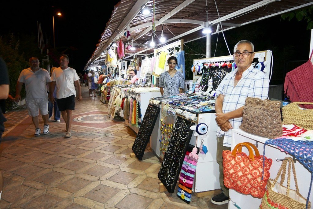 Marmaris’in ışıl ışıl renkli yüzü Ketenci Sanat Sokağı