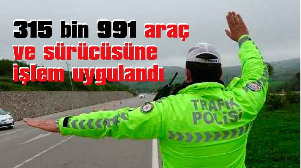 Muğla’da 2025’te 1,4 milyon araç denetlendi