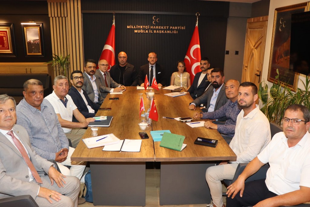 MHP Muğla ilçe başkanları toplantısı düzenlendi