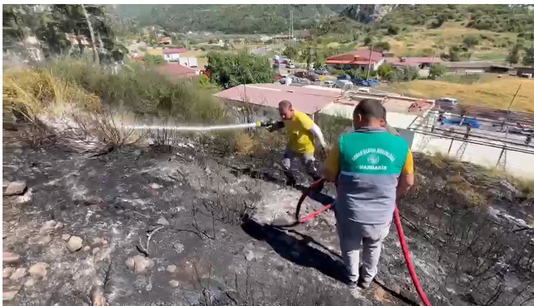 Kontrol altına alındı, soğutma çalışmaları sürüyor