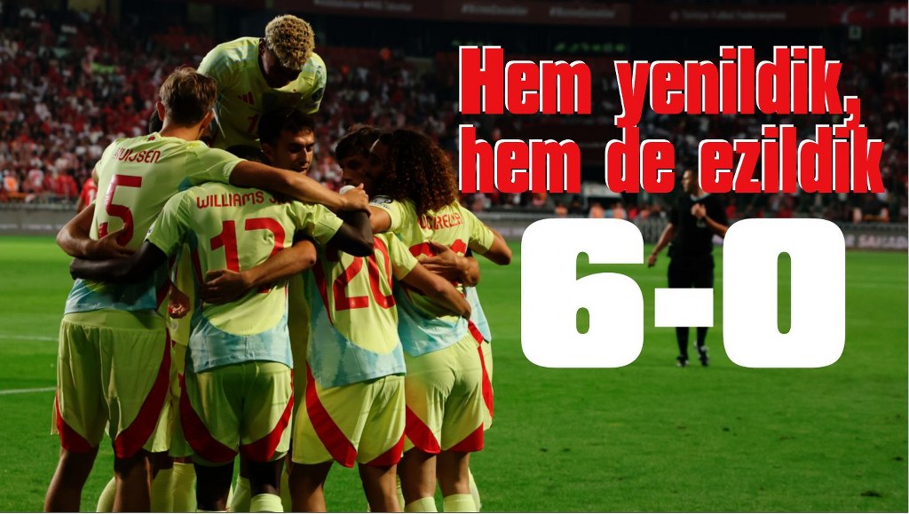 Türkiye, İspanya'ya karşı üst üste 4. yenilgisini aldı