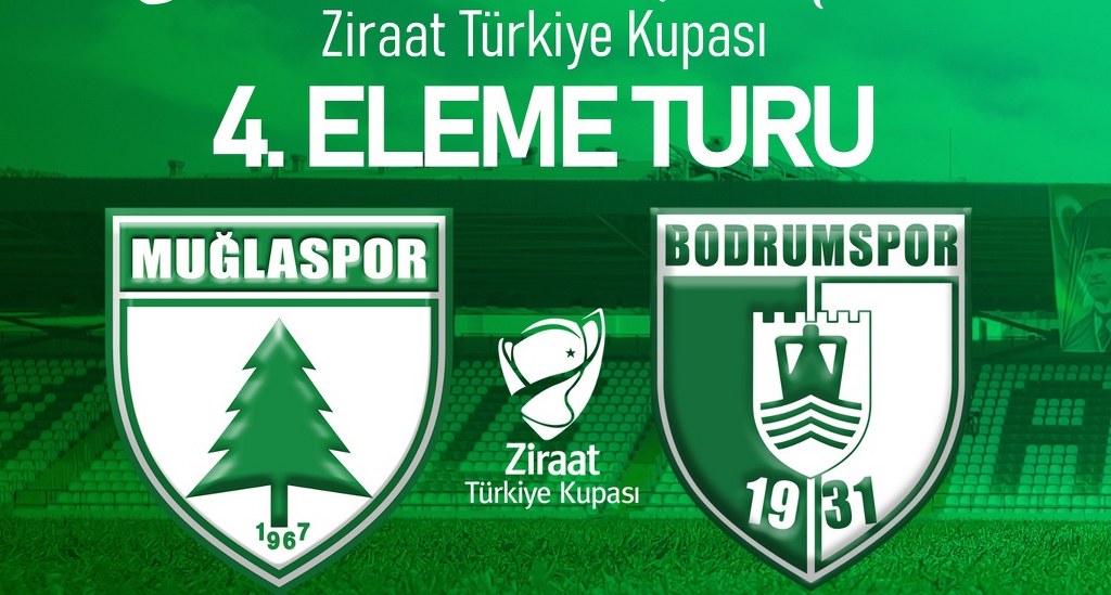 Ziraat Türkiye Kupası’nda Muğla derbisi: Muğlaspor – Bodrum FK