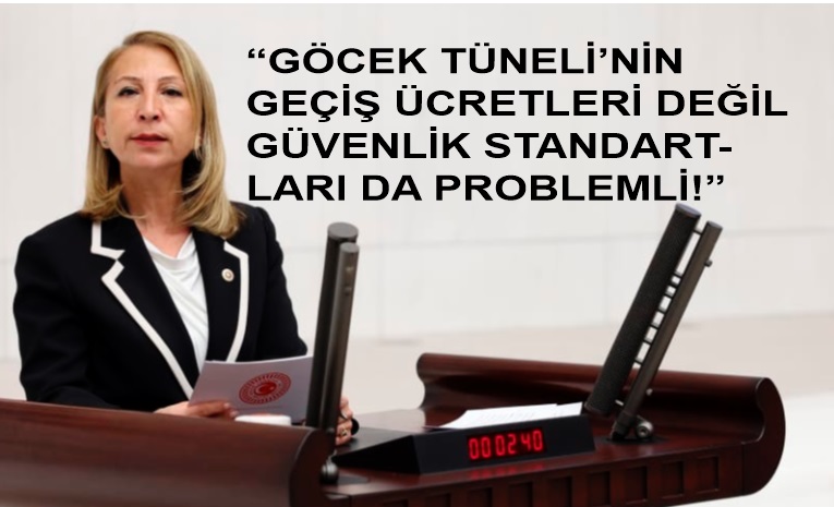 Milletvekili Öneş Derici: “Göcek Tüneli’ni TBMM gündemine taşıdı